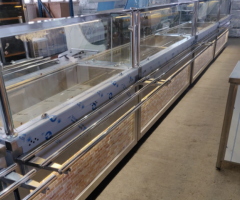 Vitrina CALDA Vitrina RECE Autoservire LINIE Vitrine BAIN MARIE