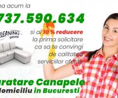 Curatare canapele Bucuresti. Curatare profesionala