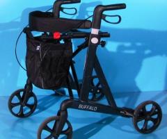 Cadru de mers cu roti din aluminiu