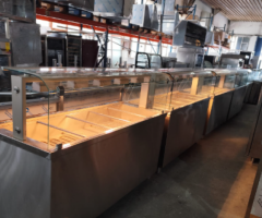 LINII AUTOSERVIRE - VITRINE CALDE - BAIN MARIE si RECI - INOMAK - GRECIA  - SH - Stare foarte buna: