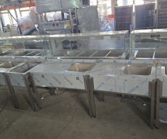 LINII AUTOSERVIRE - VITRINE CALDE - BAIN MARIE si RECI - INOMAK - GRECIA  - SH - Stare foarte buna: