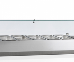 Vitrine de ingrediente  reci de banc - Horeca Bucuresti