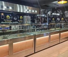 Horeca Bucuresti LINII Autoservire Vitrine CALDE si Vitrine RECI