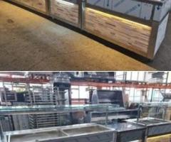 Horeca Bucuresti LINII Autoservire Vitrine CALDE si Vitrine RECI