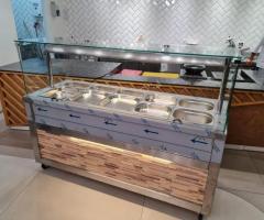 Horeca Bucuresti LINII Autoservire Vitrine CALDE si Vitrine RECI